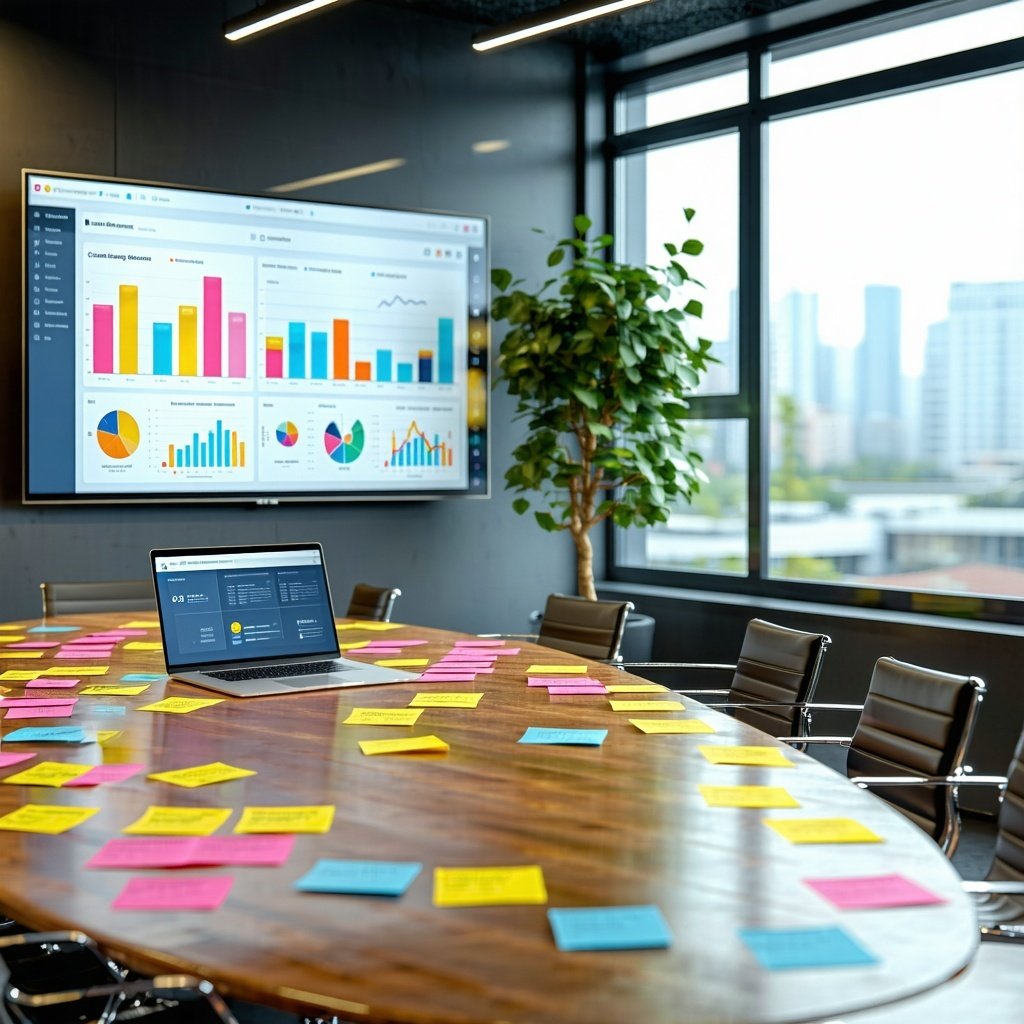 Illustration of organized HubSpot CRM data structure connecting contacts, companies, deals, and tickets for scalable revenue operations
